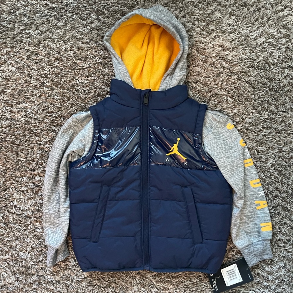Jordan Boys Hooded Puffer Jacket